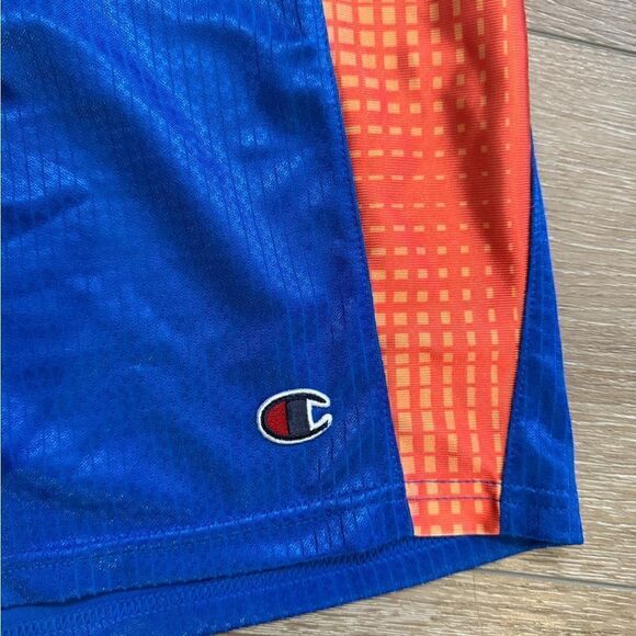 Champion Blue and Orange Men’s Shorts Athletic Sz XXL - Picture 2 of 5